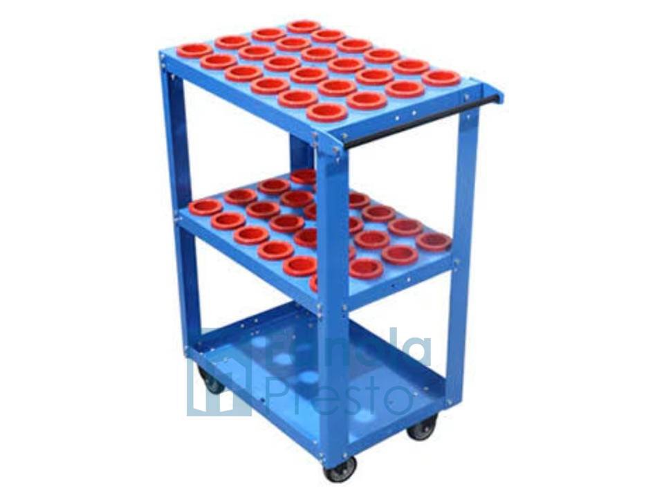 Multi Bin Picking Trolley | Industrial Material Handling - Image 10