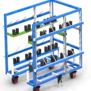 Cable & Trim Rotatable Sequence Trolley | Industrial Material Handling