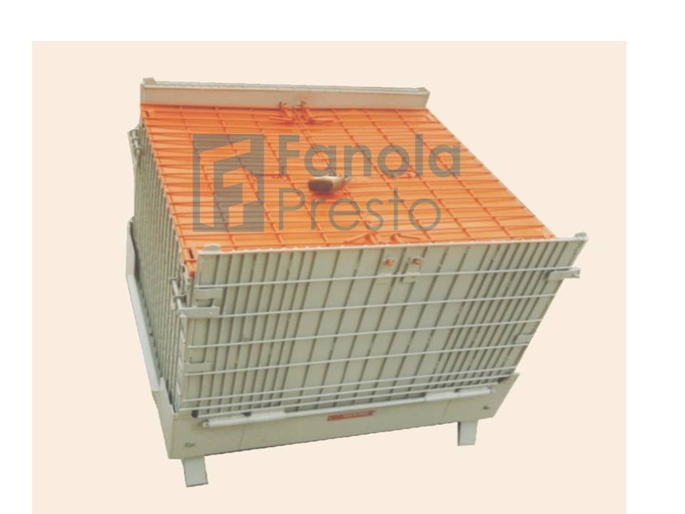 Wire Mesh Pallet with Stacking Legs | Industrial Warehouse Solution - Image 5