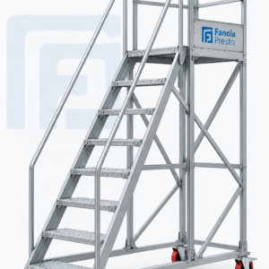 Warehouse Mobile Ladder | Industrial Solution