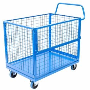 Wire Mesh Trolley | Industrial Material Handling